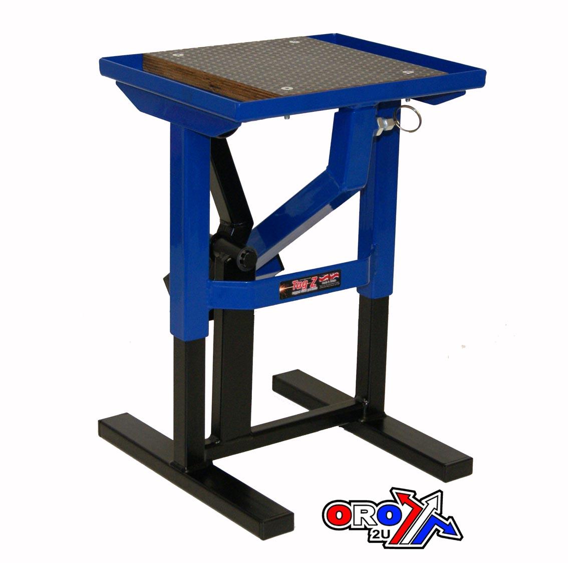 HD SUPER LIFT TWIN LEG STAND, BLUE, TOP QUALITY TAG-Z STAND