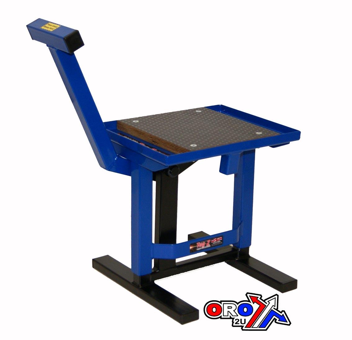 HD SUPER LIFT TWIN LEG STAND, BLUE, TOP QUALITY TAG-Z STAND