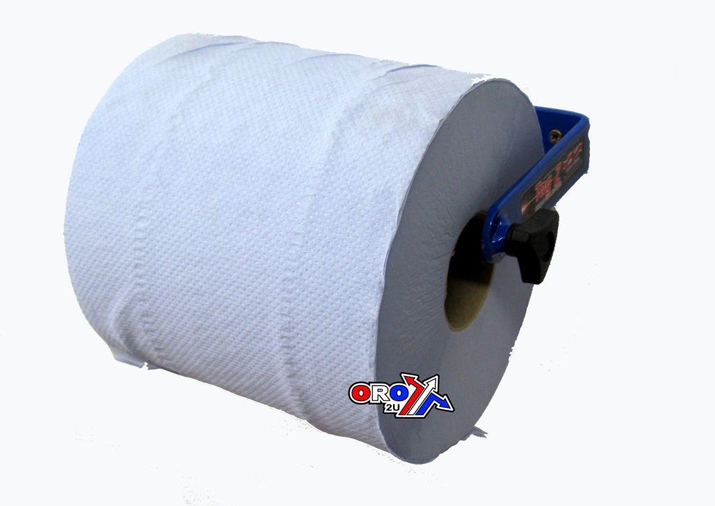 H/D FIXED ROLL HOLDER + 1 ROLL, BLUE