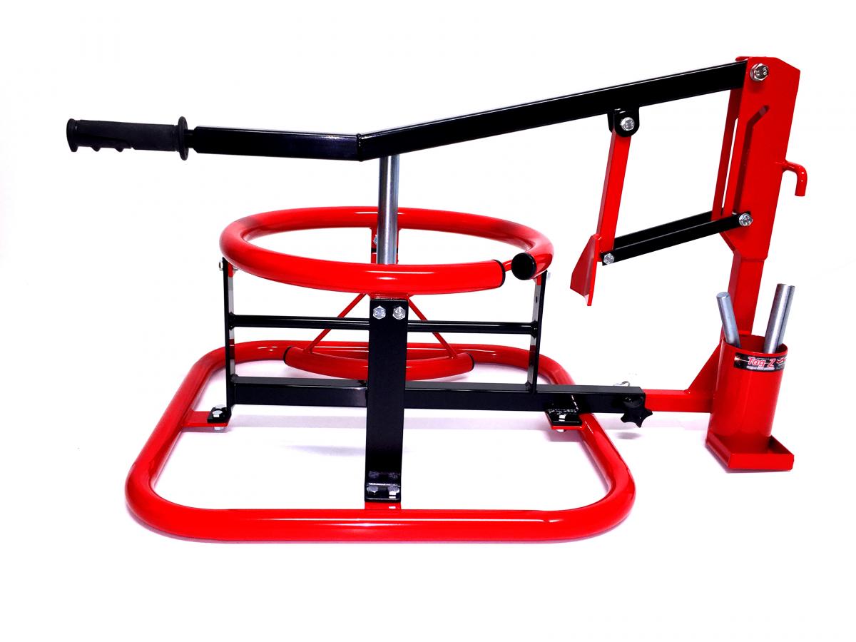 PLATINUM TYRE MOUSSE CHANGER, TAG-Z ELITE / RED & BLACK MK2