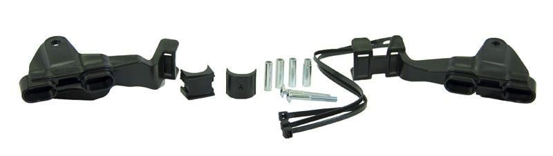 HP3 HANDGUARD WITH FITTING KIT WHITE/BLACK, RTECH R-HP3ENDBNNR0