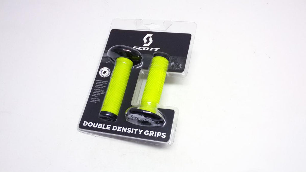 SCOTT MX SXII GRIPS 22/25mm, BLACK/NEON YELLOW, SC310024
