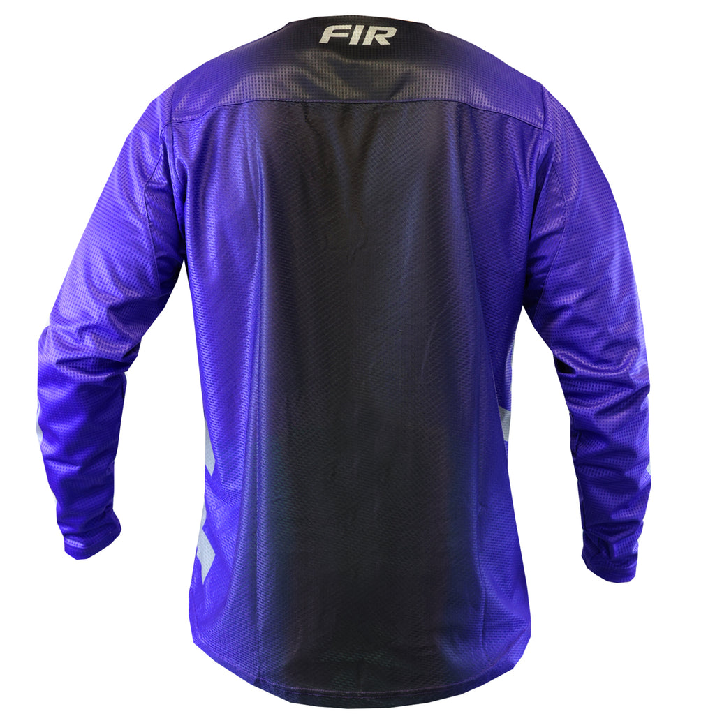 Lite Fade Jersey Purple l, MX Race Wear, Enduro Gear