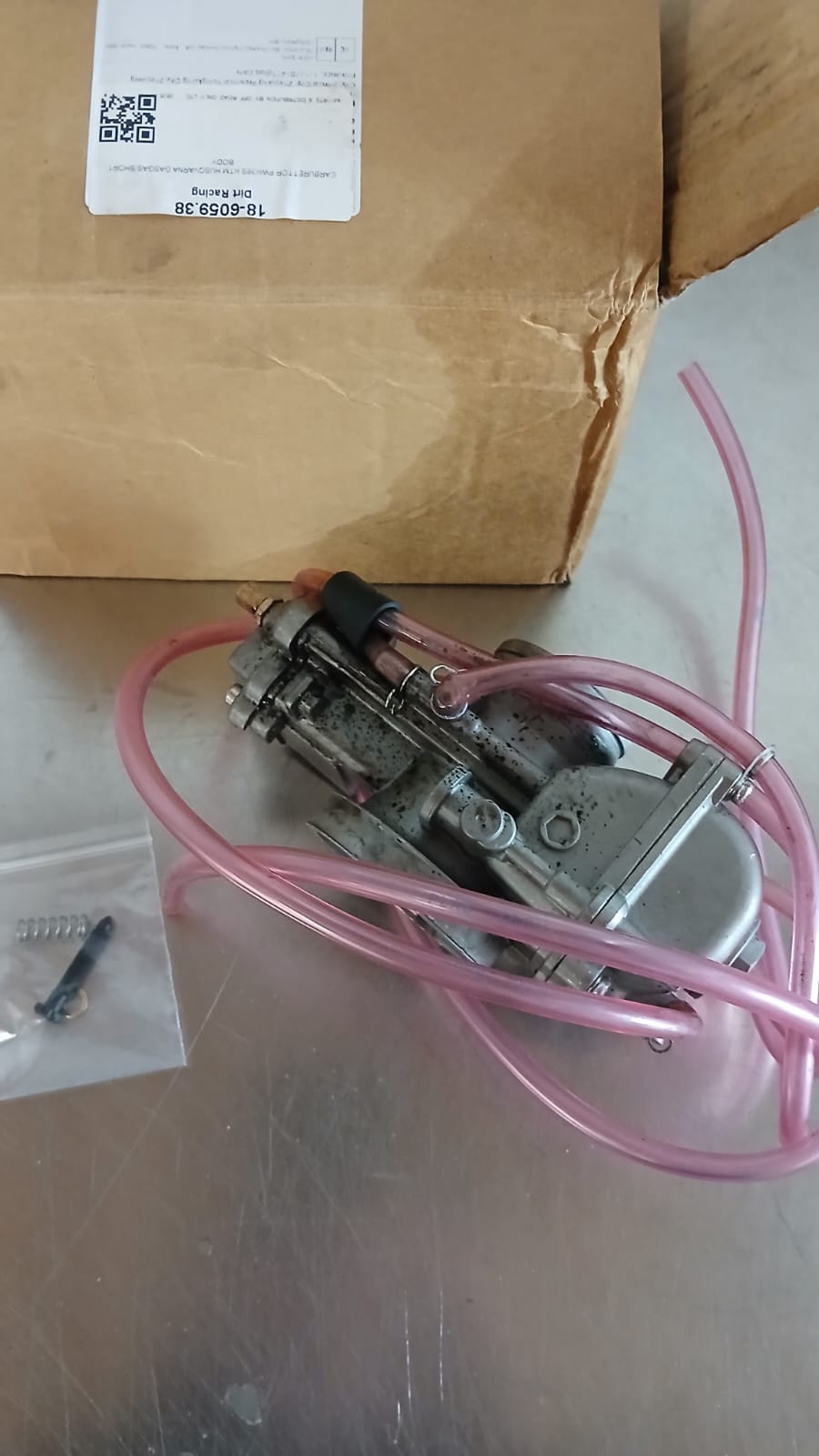 CARBURETTOR PWK38S KTM HUSQVARNA GASGAS KEIHIN SHORT BODY CLEARANCE / RETURN