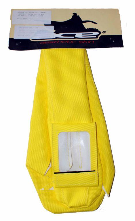 98-02 YZ/WR250-400 YELLOW SEAT, COVER YAMAHA, POCKET