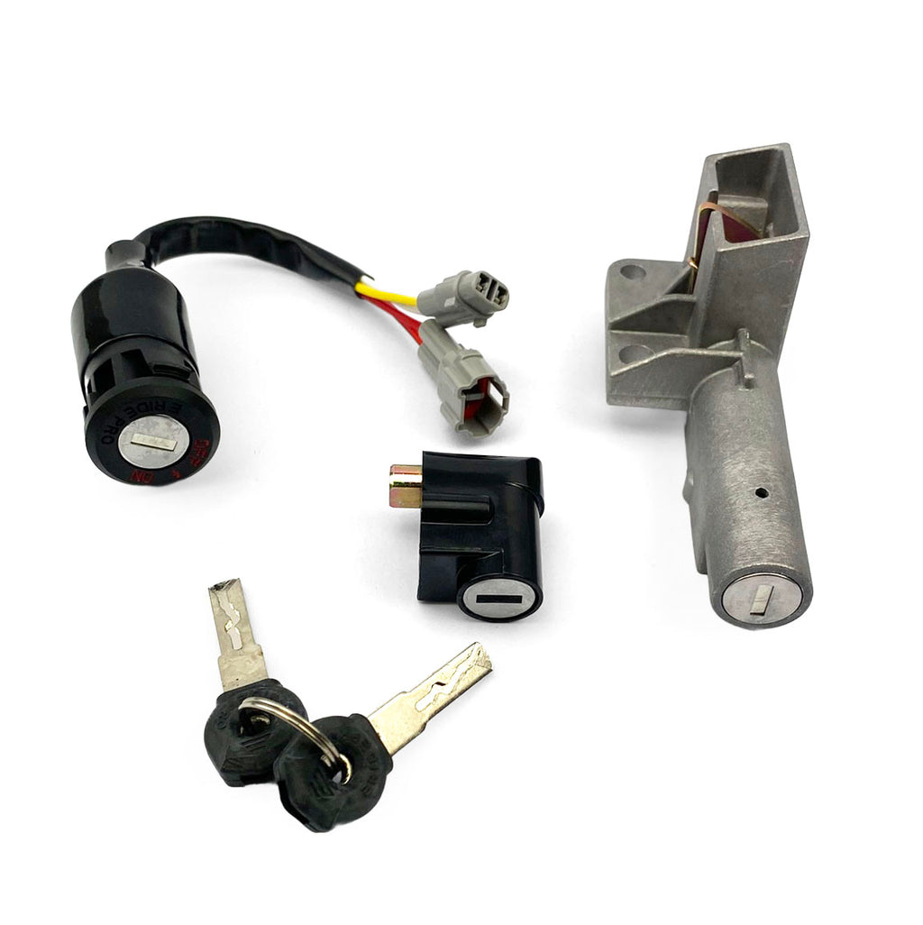 E RIDE PRO L1E SS 2 3 KEY IGNITION SEAT SET E7301 SHE7829