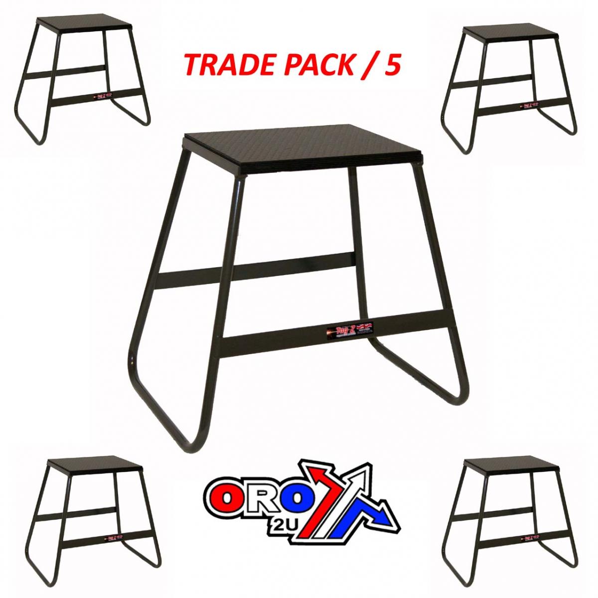 TRADE PACK 5 BIKE STANDS GREY, 440mm TALL, LIGHT WEIGHT, MX, TRADE £16.50 EACH