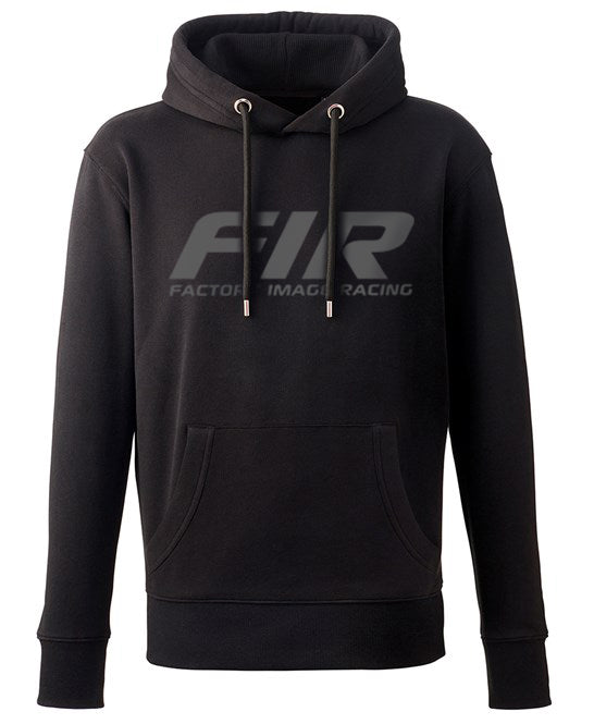 Mens Hoodie Sweater - Black on Black - Size - 2XL