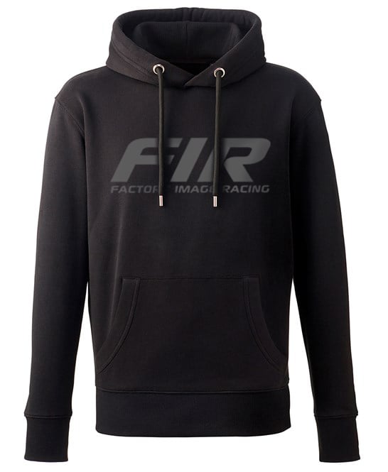Mens Hoodie Sweater - Black on Black - Size - Xl