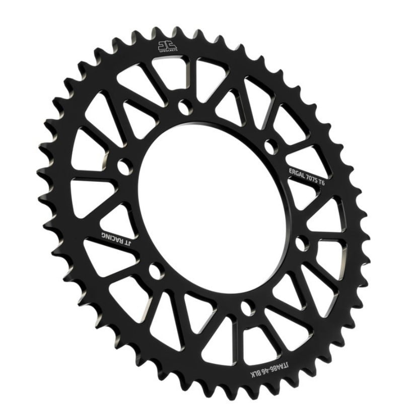 REAR SPROCKET ALLOY JTA486.49BLK, HONDA ROAD JT