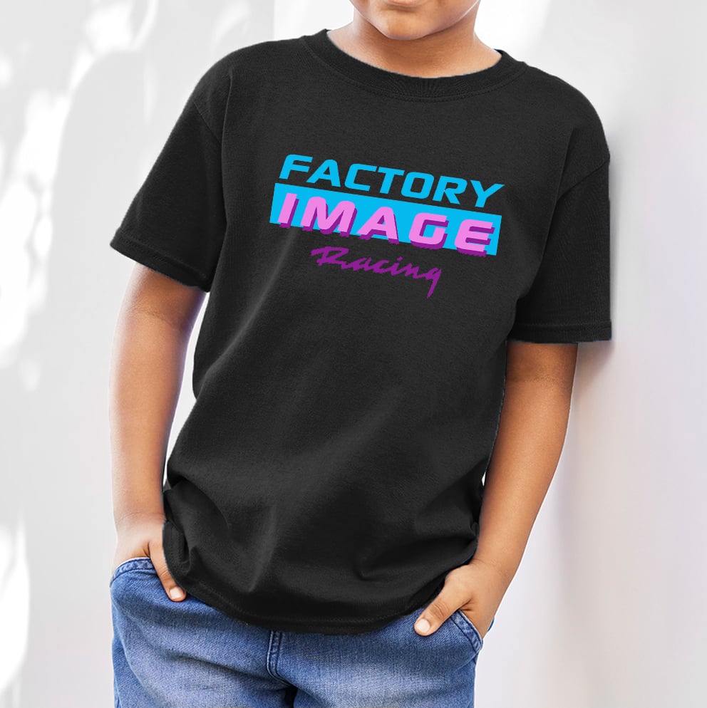 Fir Kids T Shirt Vice Black 3-4