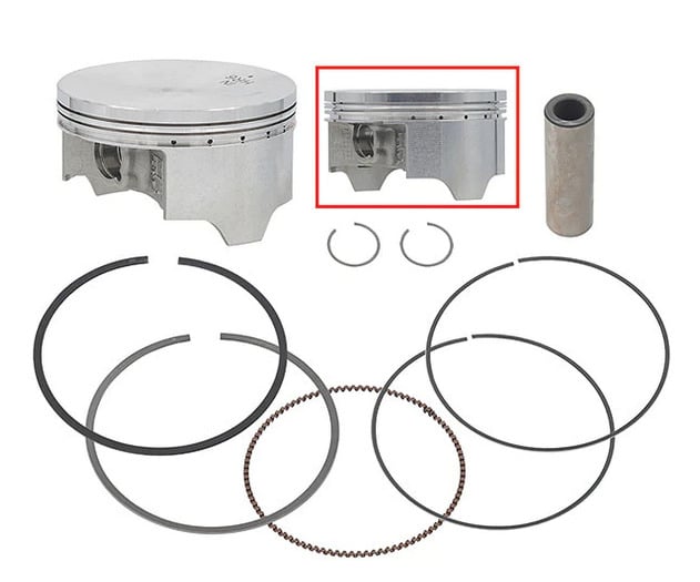 PISTON KIT TRX 520 ATV/UTV 2020-2022, NAMURA NA-10095-2 +0.50mm
