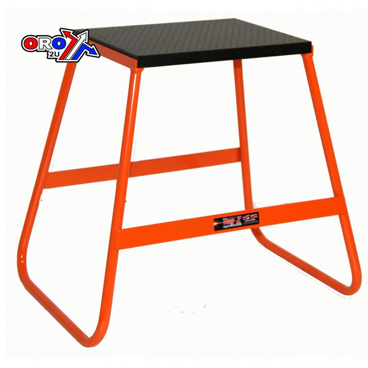 TRADE PACK 5 BIKE STANDS ORANG, 440mm TALL, LIGHT WEIGHT, MX, TRADE £16.50 EACH