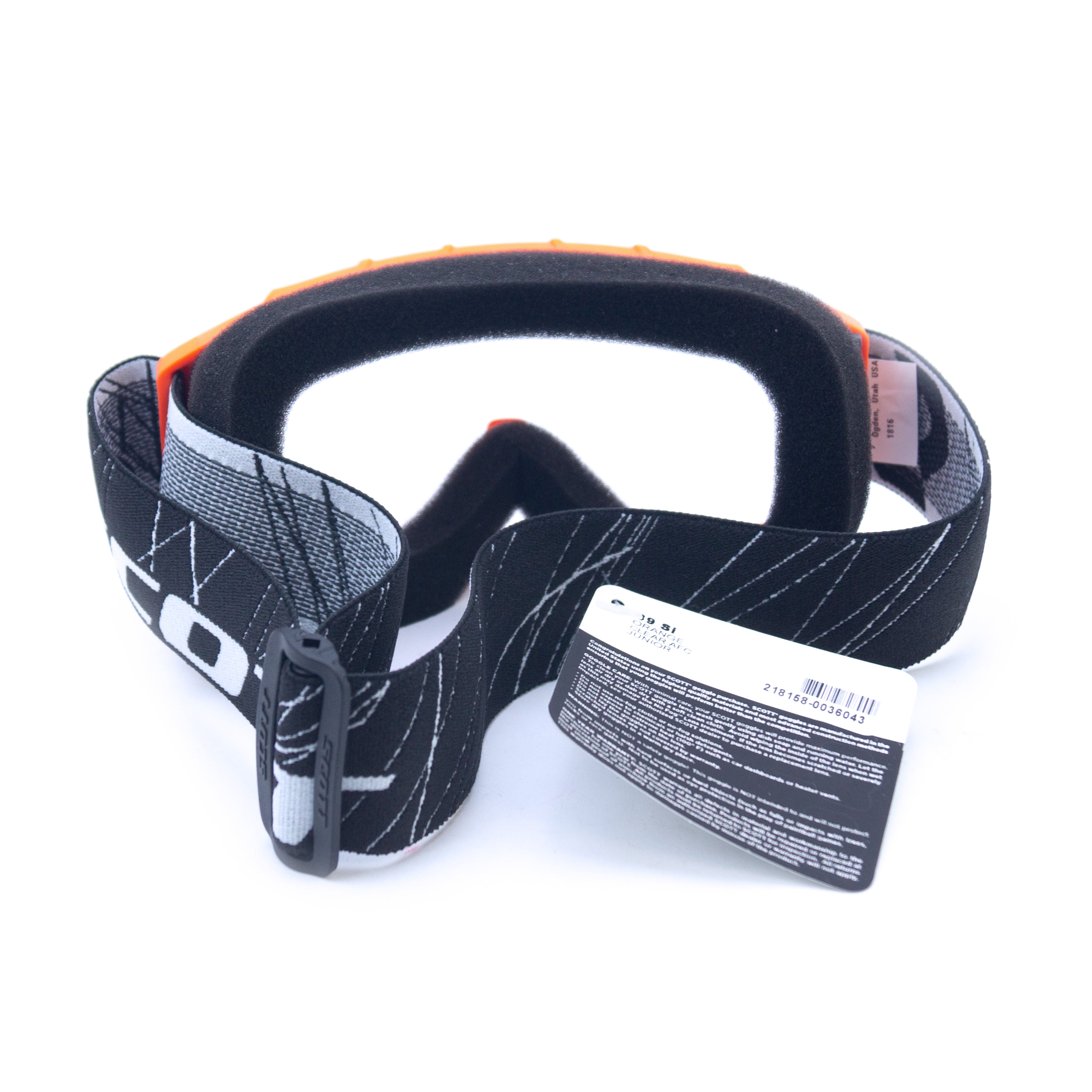 SCOTT Youth Goggle 89Si Orange clear afc, 218158-0036043 ONE OFF PRICE TO CLEAR