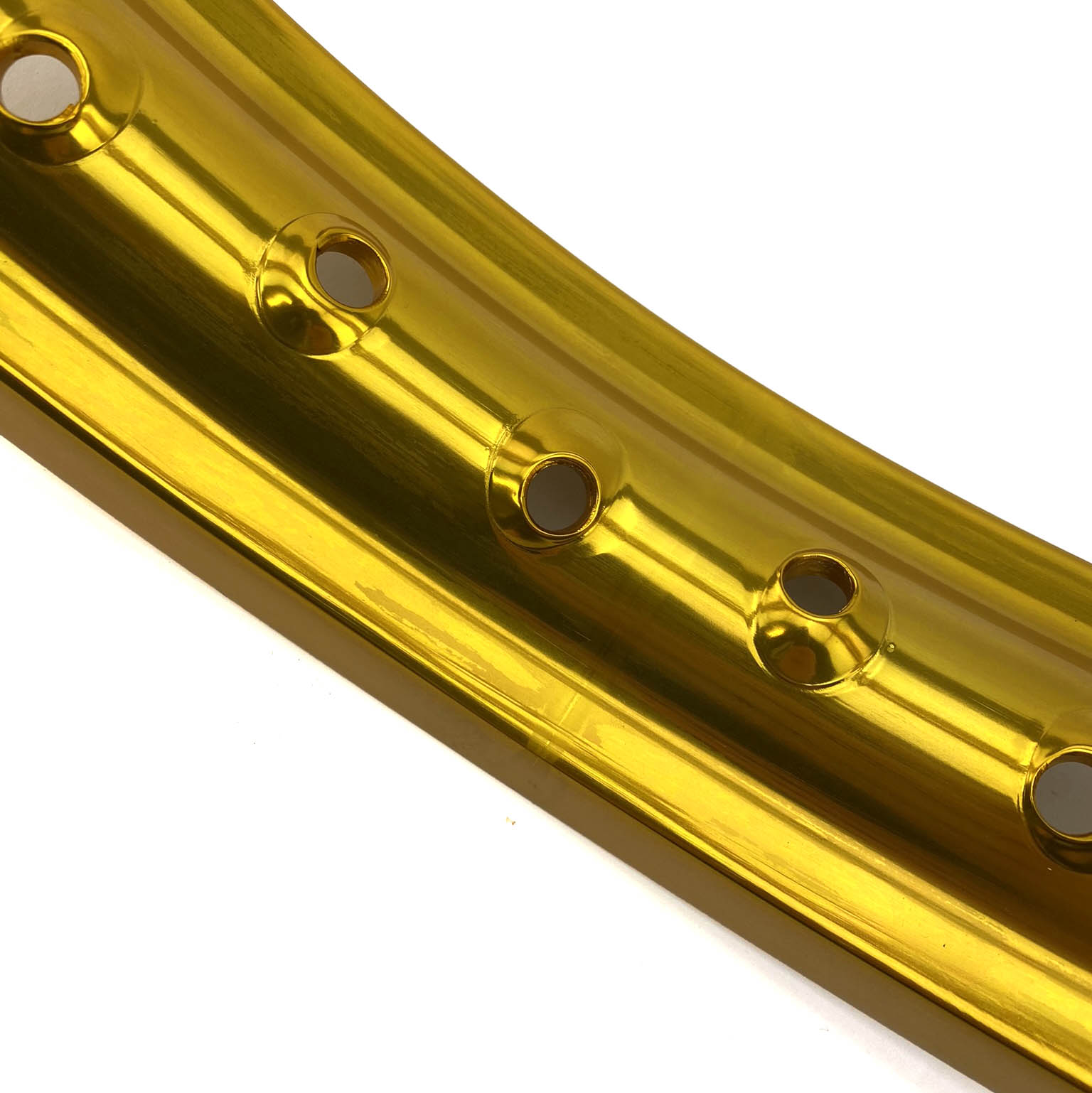 OS - RIM 215 x 18 36H MTX MOTO ALLOY RIM GOLD 85-135 T5 - DAMAGED