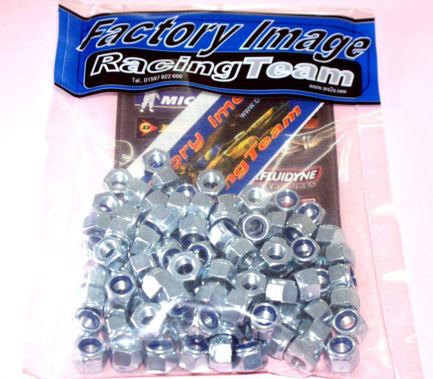 NYLOCK M12 NUT PACK/20, REGULAR 14X19mm