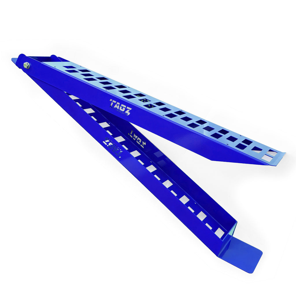 BLUE STEEL FOLDING RAMP TAG-Z, FOLDING RAMP 2000mm