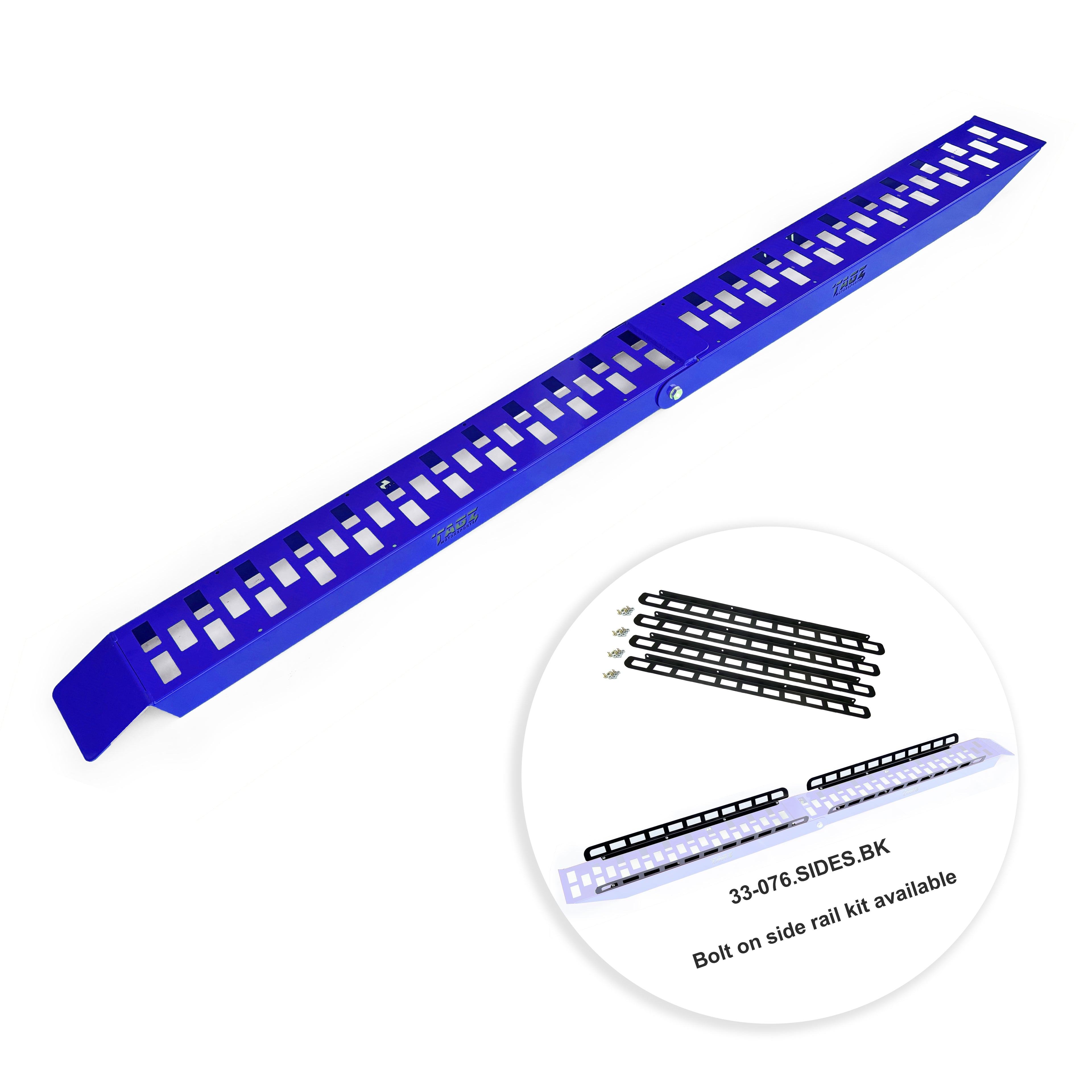 BLUE STEEL FOLDING RAMP TAG-Z, FOLDING RAMP 2000mm