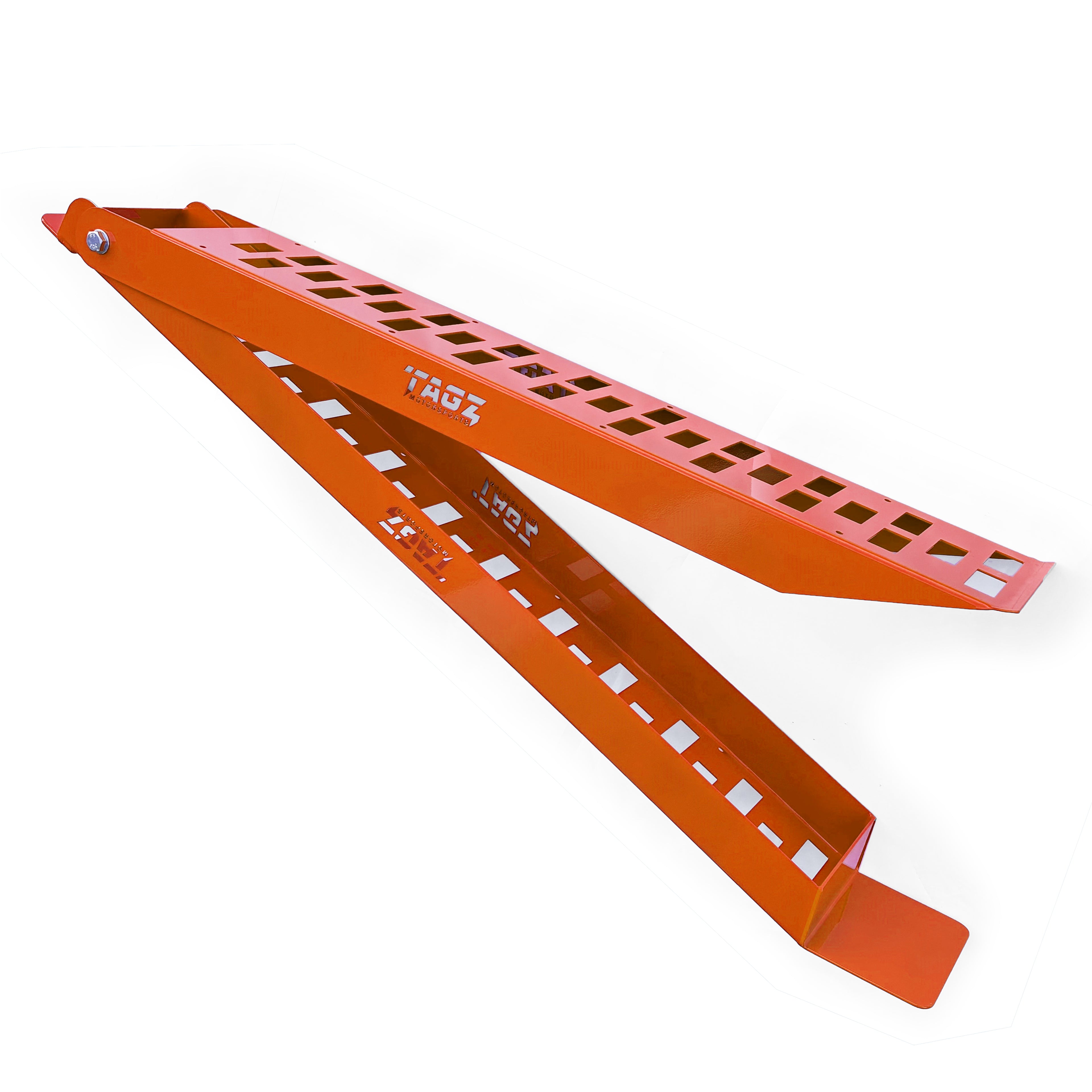 ORANGE STEEL FOLDING RAMP TAG-Z, FOLDING RAMP 2000mm