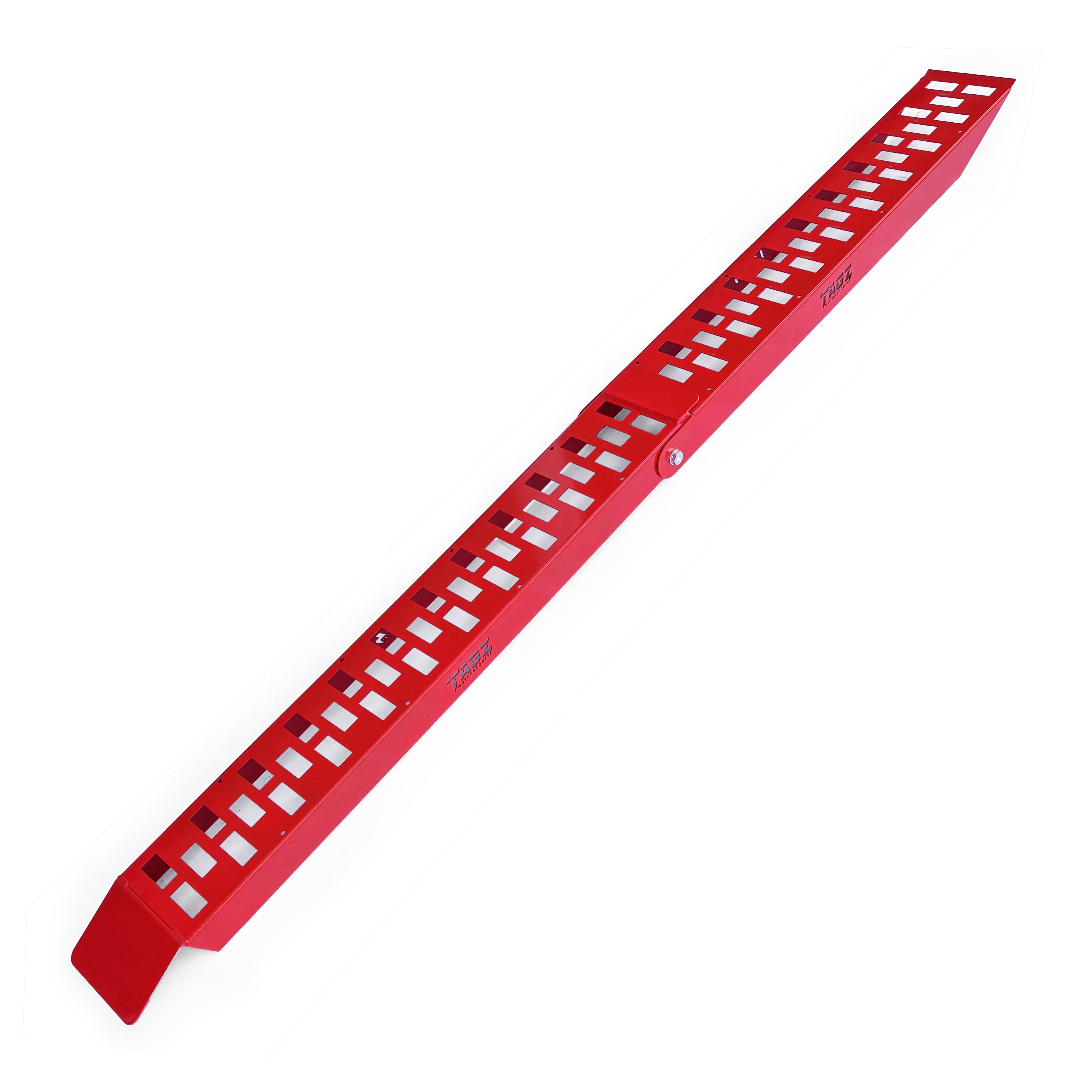 RED STEEL FOLDING RAMP TAG-Z, FOLDING RAMP 2000mm