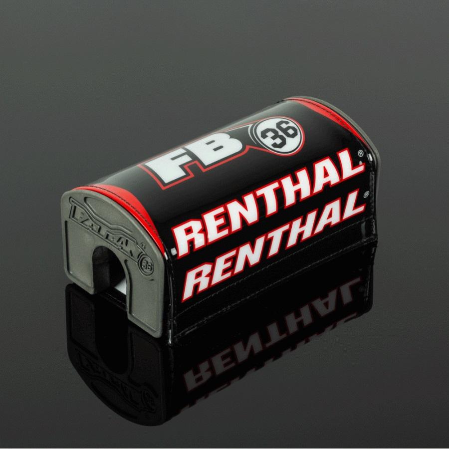 Fatbar36 Pad Renthal Black/White/Red, RENTHAL P335