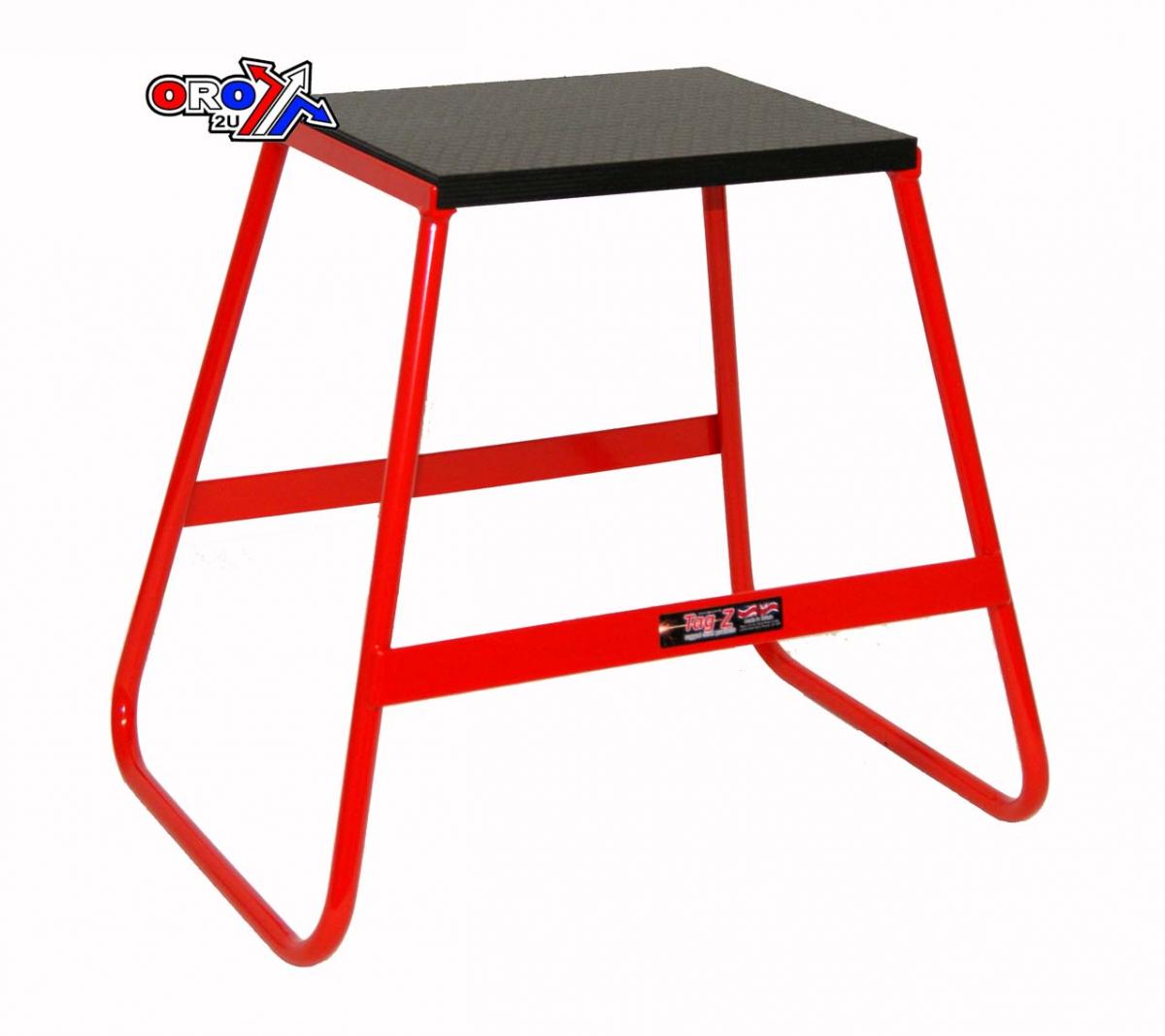 TRADE PACK 5 BIKE STANDS RED, 440mm TALL, LIGHT WEIGHT, MX, TRADE £16.50 EACH