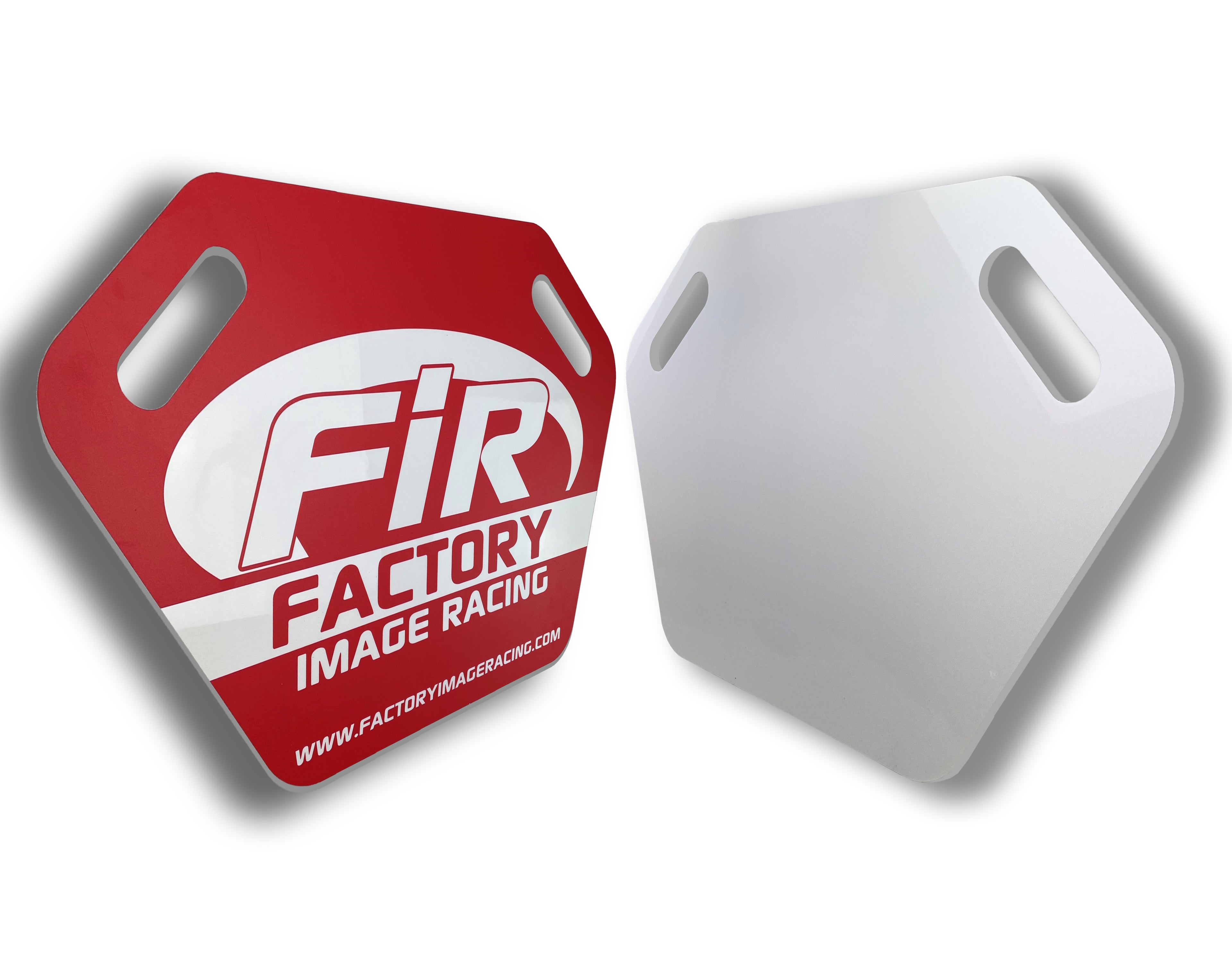 MX Pit Board 4mm Acrylic 600 x 375mm Red
