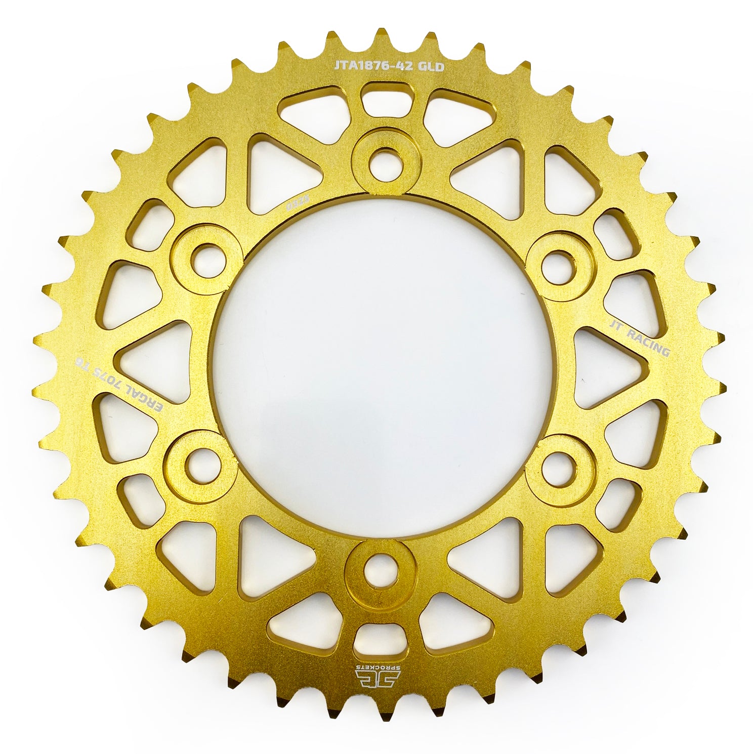 REAR SPROCKET ALLOY GOLD JTA1876.42GLD JT CHAIN