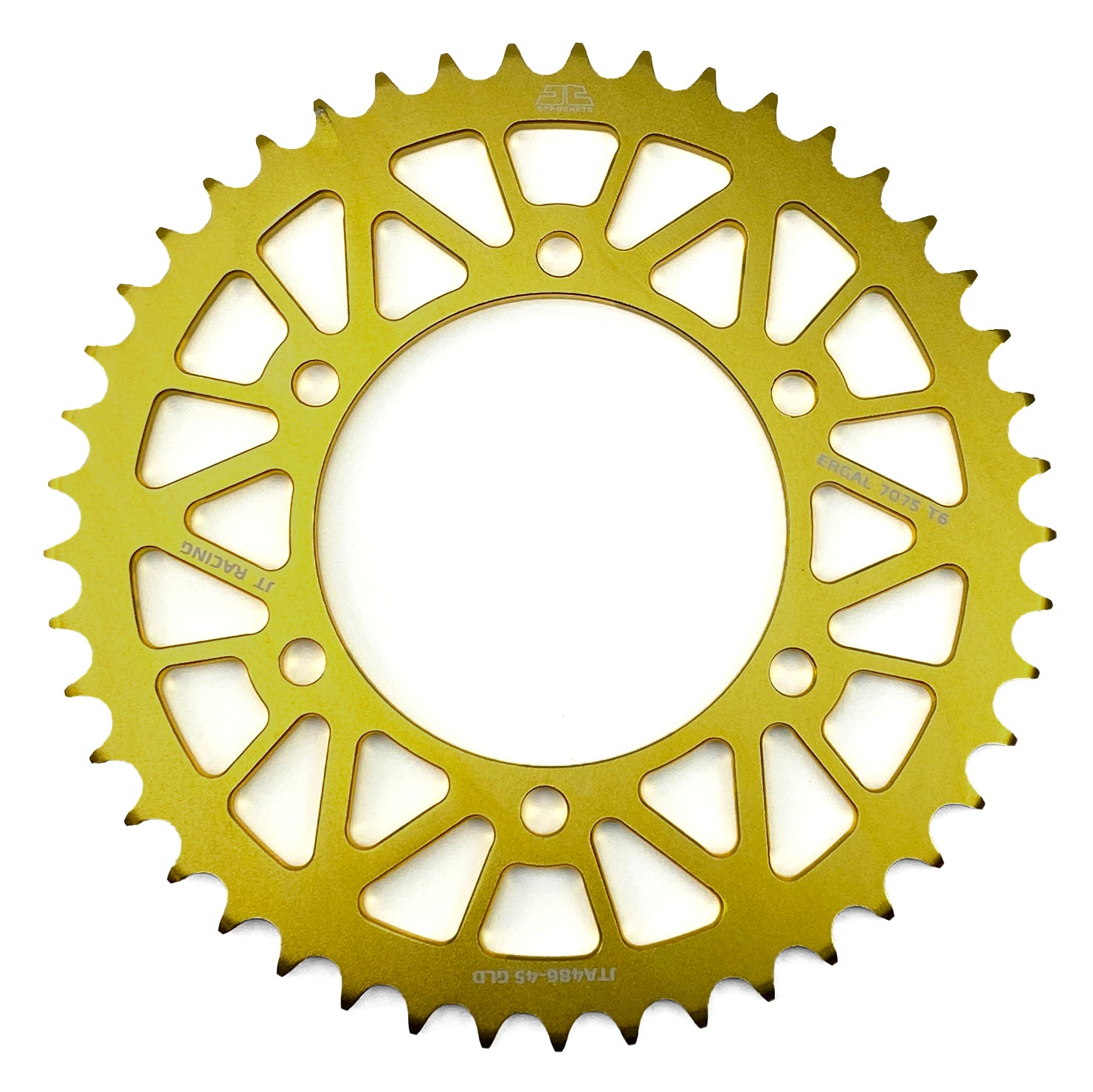 REAR SPROCKET ALLOY JTA486.45GLD, HONDA ROAD JT
