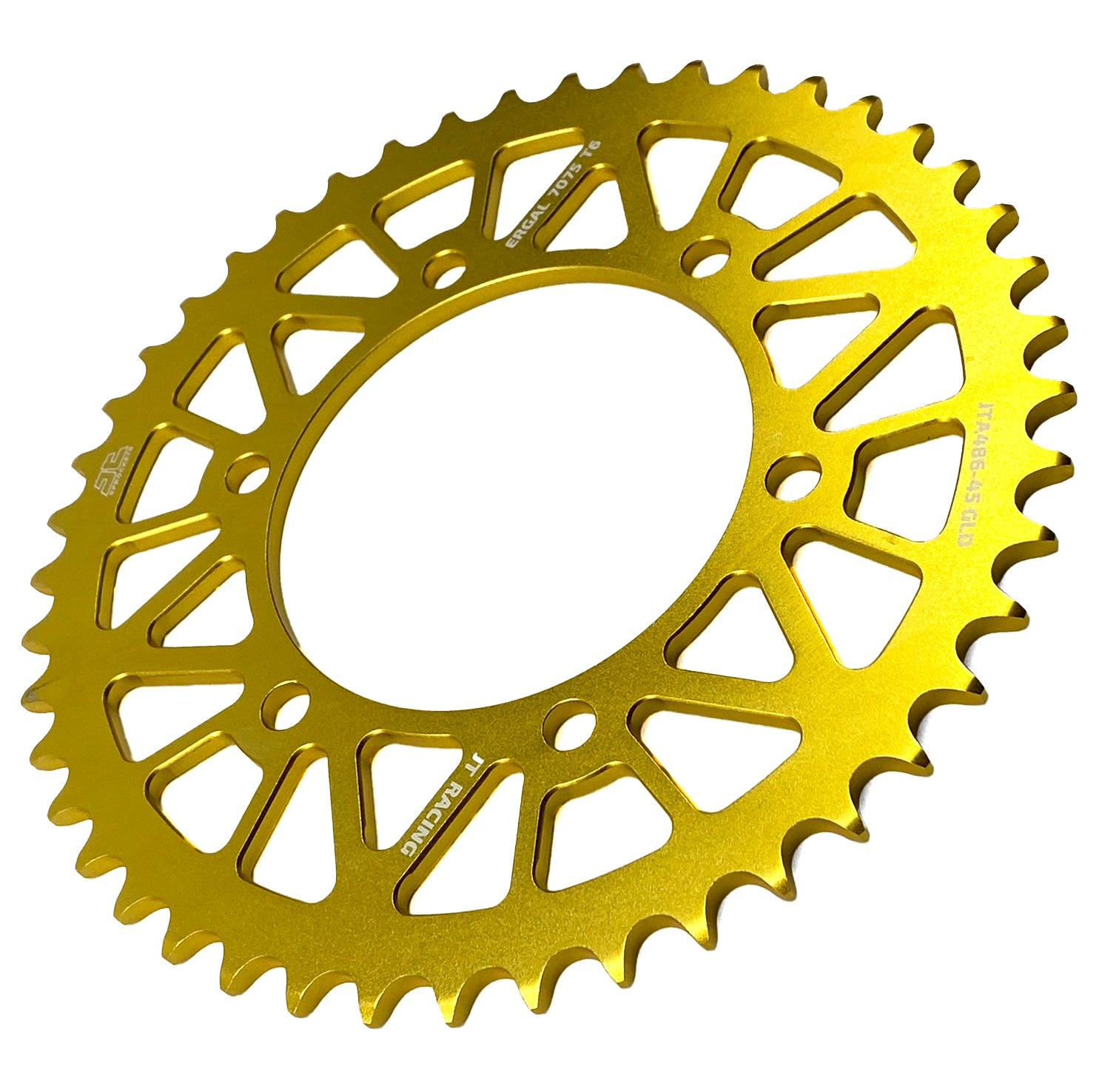 REAR SPROCKET ALLOY JTA486.45GLD, HONDA ROAD JT