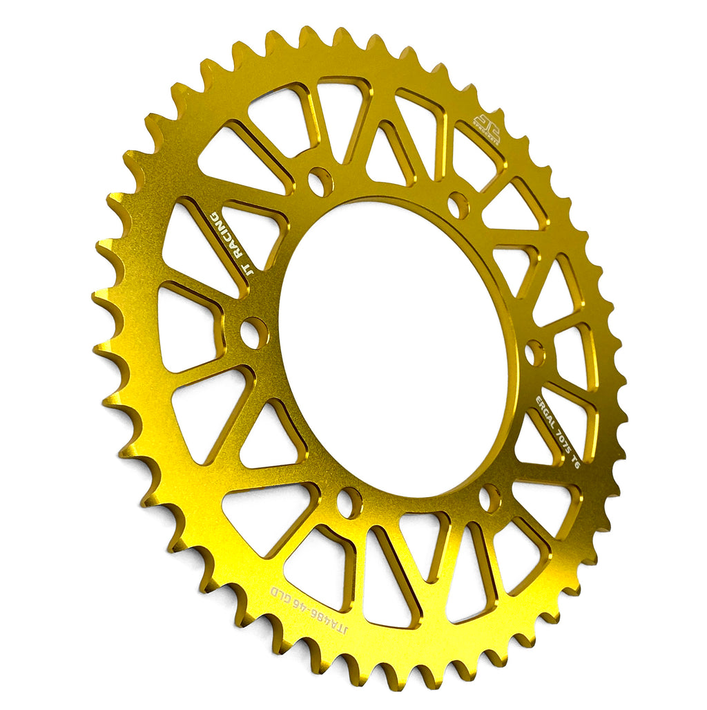 REAR SPROCKET ALLOY JTA486.46GLD, HONDA ROAD JT