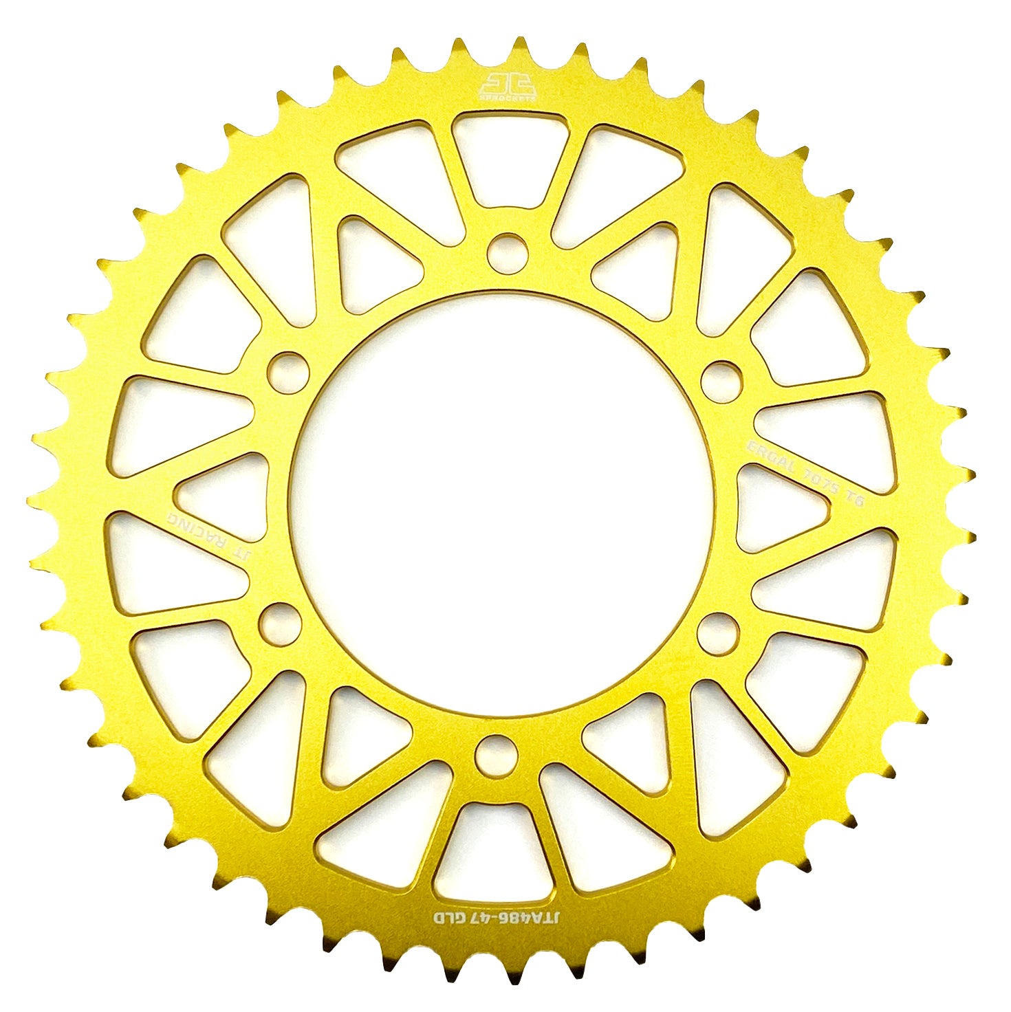 REAR SPROCKET ALLOY JTA486.47GLD, HONDA ROAD JT