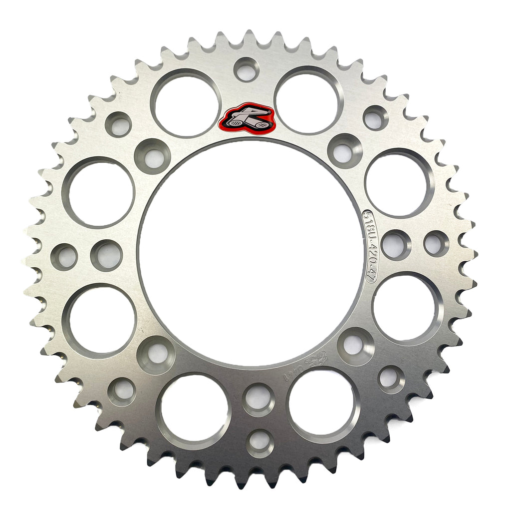 REAR SPROCKET ALLOY RENTHAL 47T, 2025 GASGAS/HUSQVARNA/KTM, ULTRALITE 518U-420-47GPSI