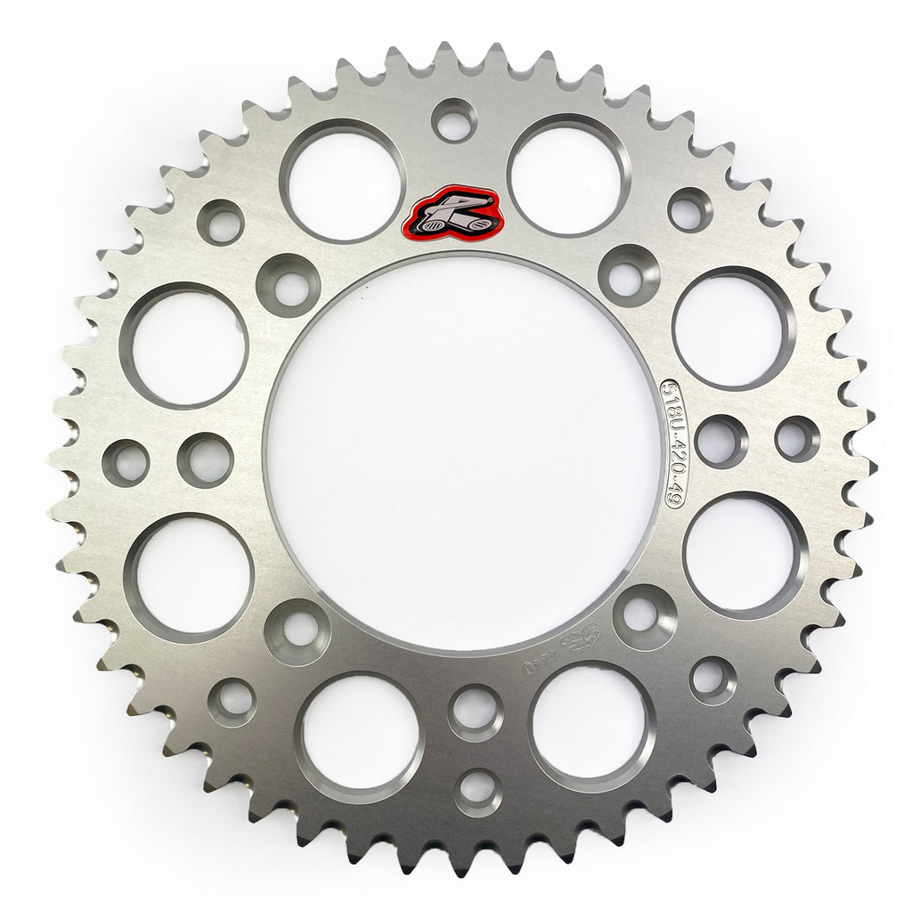 REAR SPROCKET ALLOY RENTHAL 49T, 2025 GASGAS/HUSQVARNA/KTM, ULTRALITE 518U-420-49GPSI