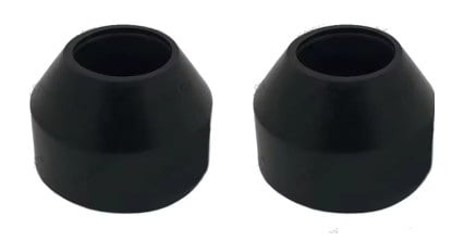 Seal Dust Cap 2pcs 32mm Fork Tube 1969-1994 Yamaha DT125 175 MX175 SR250 Se RD125 DS6 250