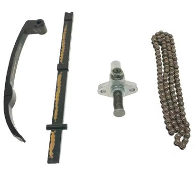 CAM CHAIN & GUIDES & ADJUSTER 4pcs KIT SUZUKI, GS125 GN125 DF125 DR125 GZ125 TU125 DR-Z 125 GS GN DR TU 125 MARAUDER
