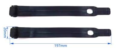 Headlight Rubber Straps KTM EXC 14-23 Husqvarna, Gasgas 78108003000 Fairing Fork Holder