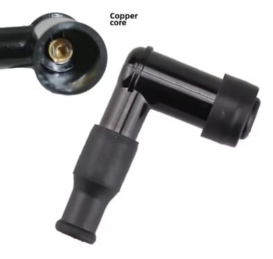 Spark Plug Cap 90* with Rubber Seals