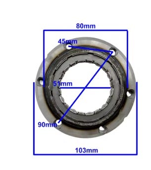 ONE WAY STARTER CLUTCH BEARING HONDA TRX 450 500 650 680FA SXS700 FOURTRAX 28125-HN0-A01