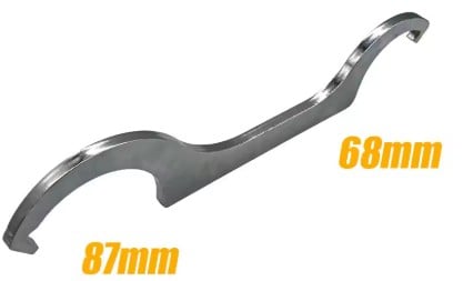 C-Spanner Mon-Shock Wrench 68mm 87mm