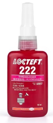 222 THREAD LOCK TIGHT 50ml HIGH STRENGTH