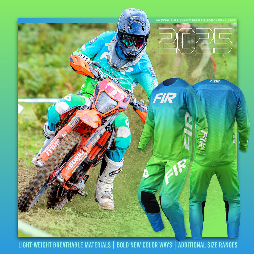 Lite Fade Pants Green Size 38, MX Race Wear, Enduro Gear