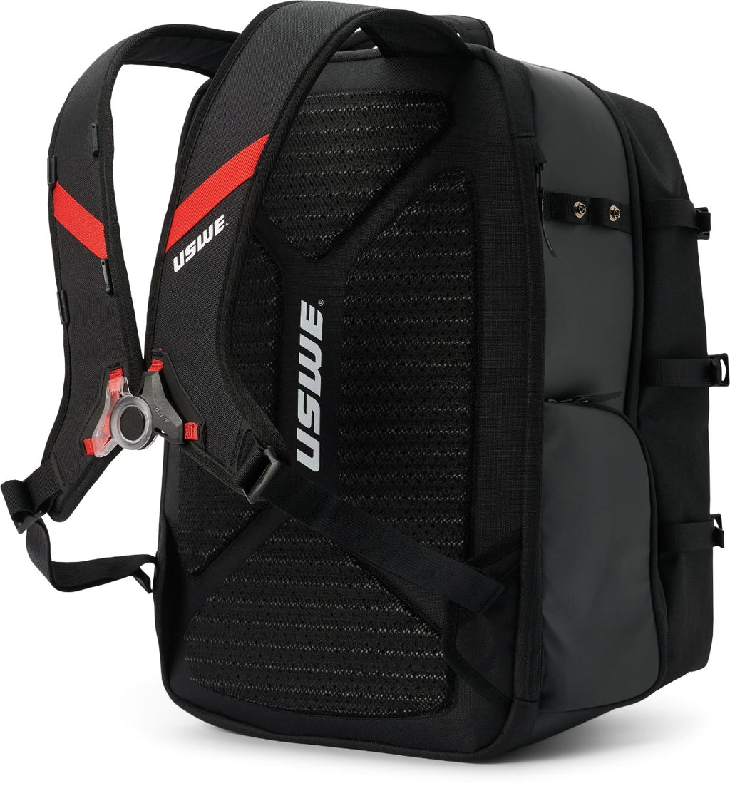 Buddy 40L Athlete Gear Pack - Black/Red - USWE 54040085035
