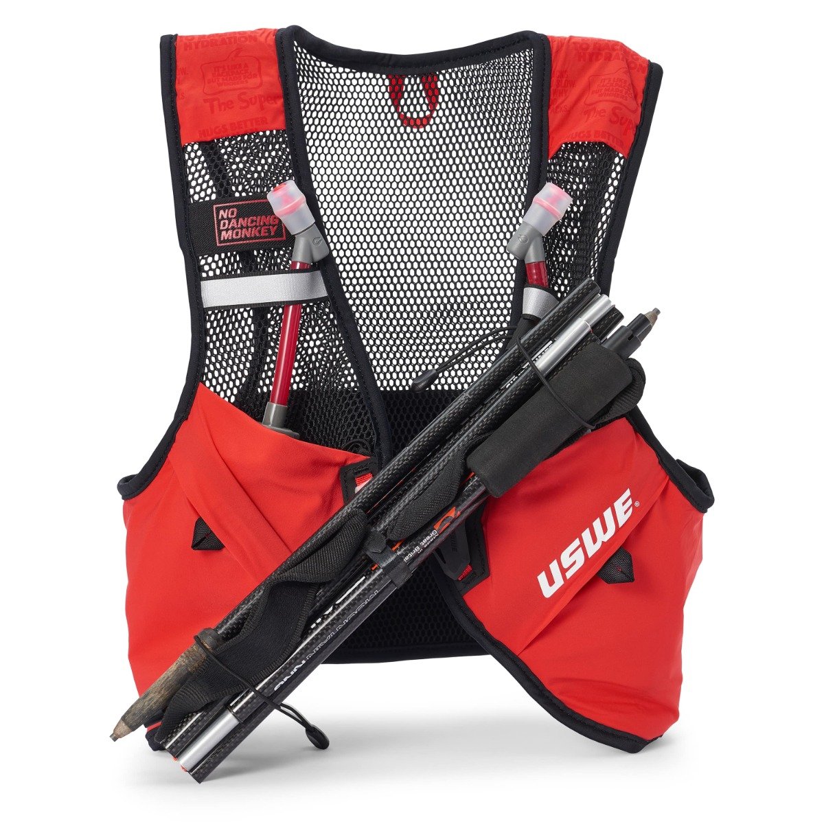 Pace 2L Trail Running Vest XL - Red/Black - USWE 2021228XL