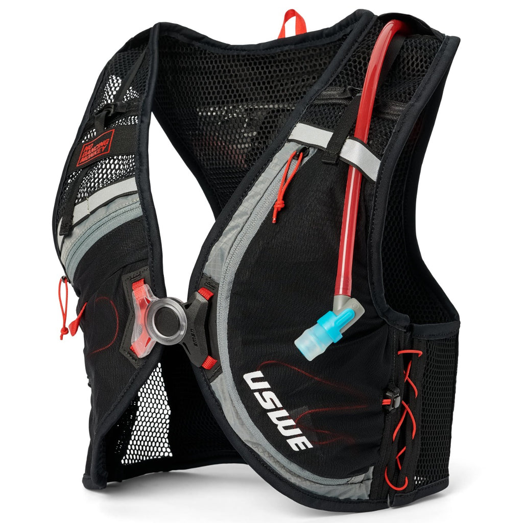 Rush 8L Bike Hydration Vest S - Black/Grey - USWE 52080790152