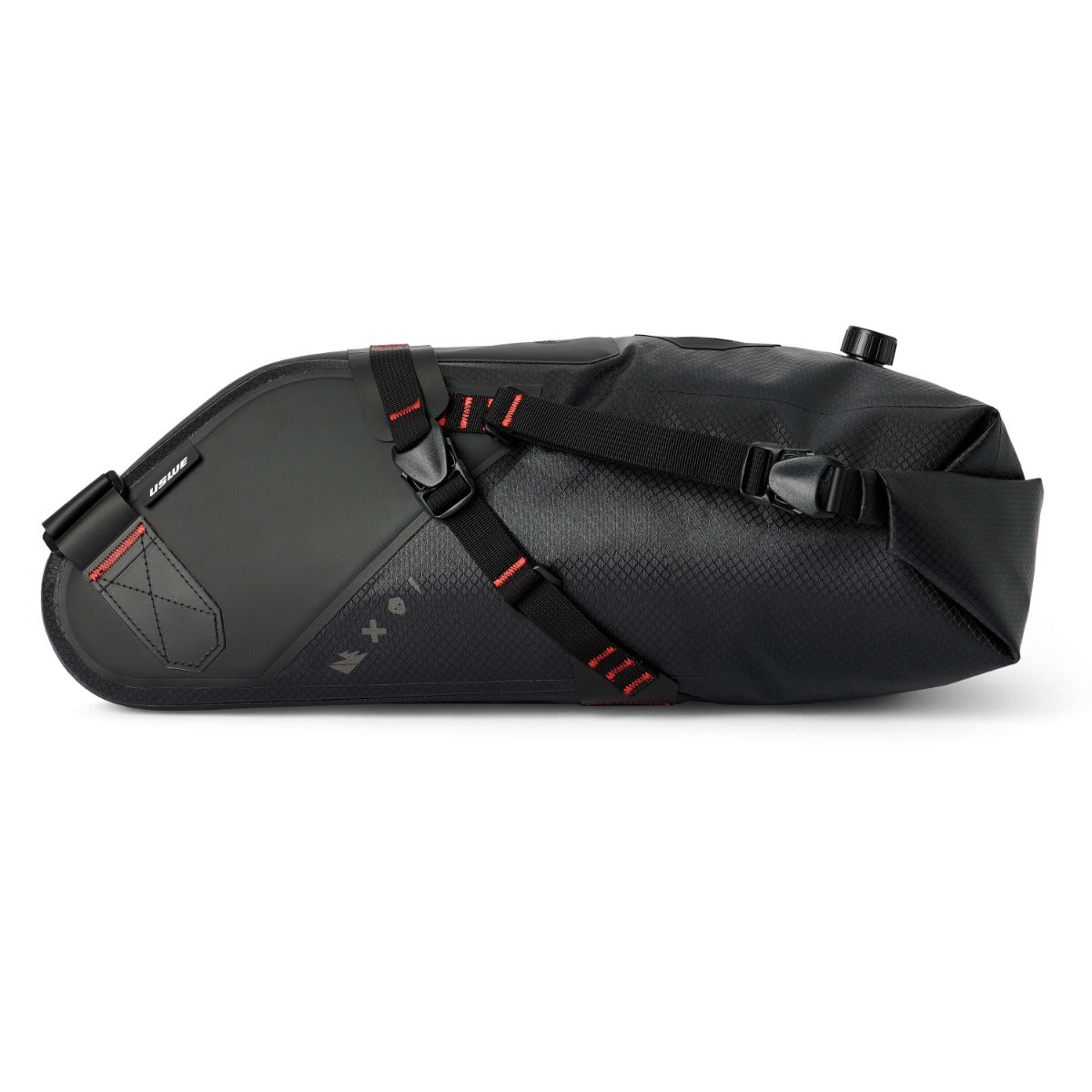 Roll-Top Saddle Bag 9L - Black - USWE 200065001