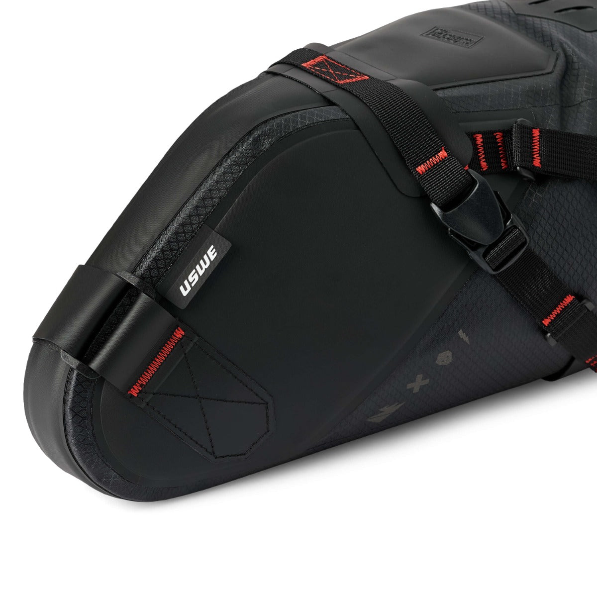 Roll-Top Saddle Bag 9L - Black - USWE 200065001