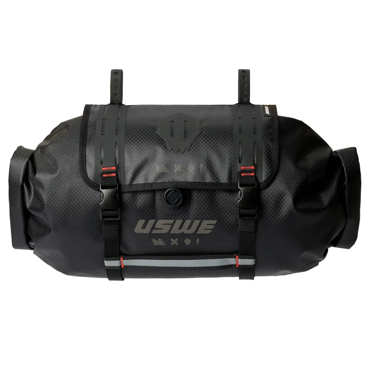 Handlebar Roll-Top Bag + Holster 9L - Black - USWE 200067001