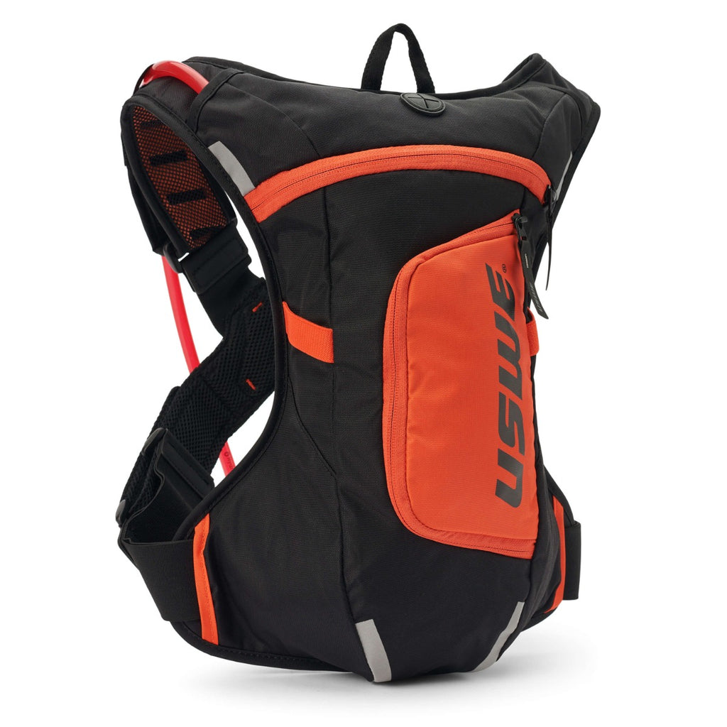 Moto Hydro 4L Dirt Biking Hydration Pack - Black/Orange - USWE 5204090038
