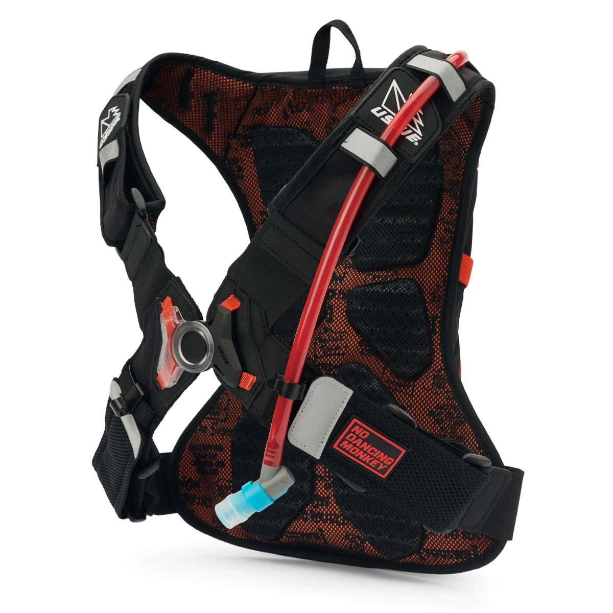 Moto Hydro 4L Dirt Biking Hydration Pack - Black/Orange - USWE 5204090038